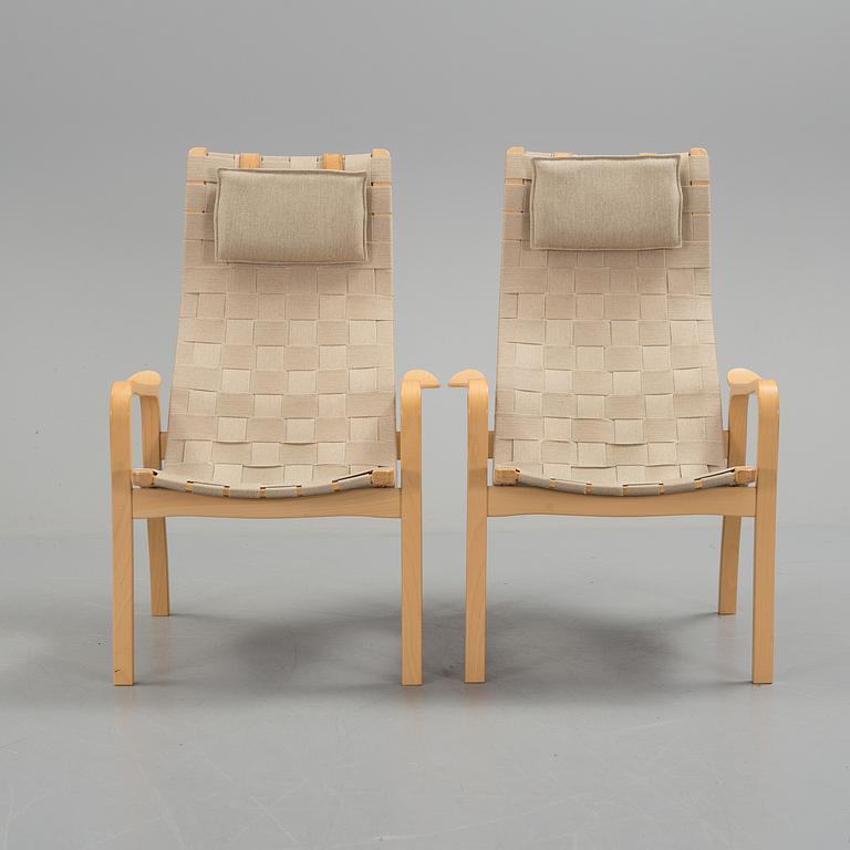 A pair of  chairs "Primo", Yngve Ekström, Swedese,