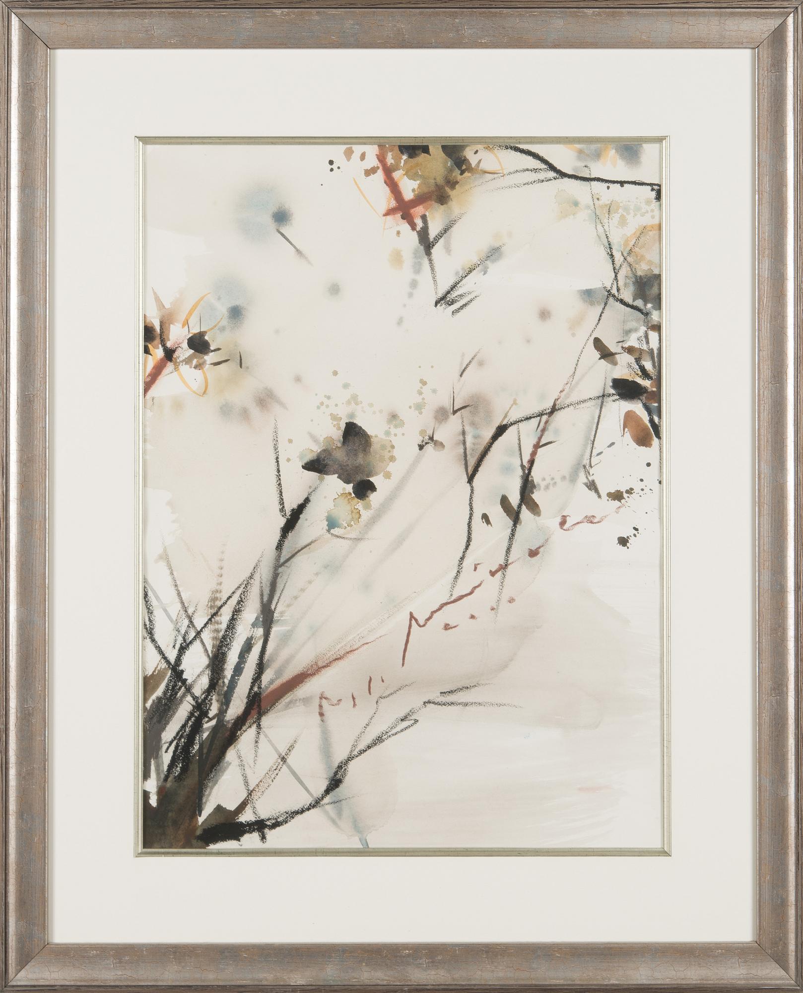 Nandor Mikola, akvarell, signerad och daterad 2000.