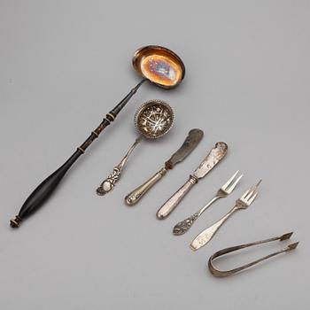 PARTI SILVER, 5 delar, Finland, vikt ca 137g.