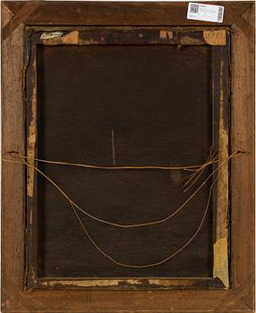 Engelsk skola, 1700-tal, Flicka i grön klänning.