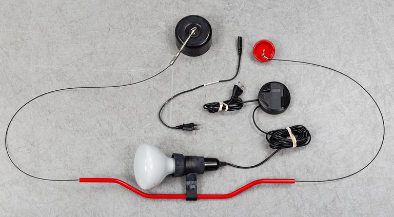 ACHILLE CASTIGLIONI & PIO MANZÙ, lampa, "Parentesi", Flos, Italien.