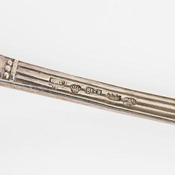 Bestick, silver, 15 delar, Finland, Estland, Ryssland 1856 - 1937.