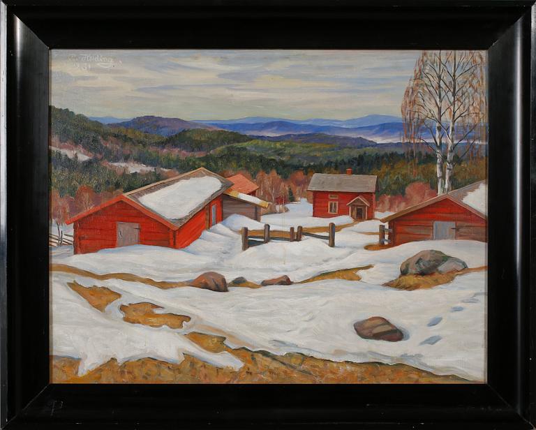PER-HILDING PERJONS, olja på duk, signerad och daterad 1931.