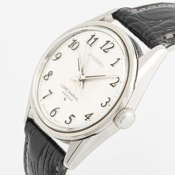 Seiko, Lord Marvel, 36000, "Linen Dial", "High-Beat Collection", armbandsur, 35,5 mm.