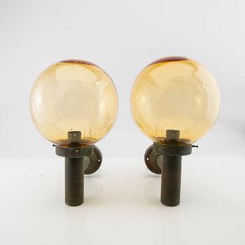 Ytterbelysning ett par Fagerhult sent 1900-tal.