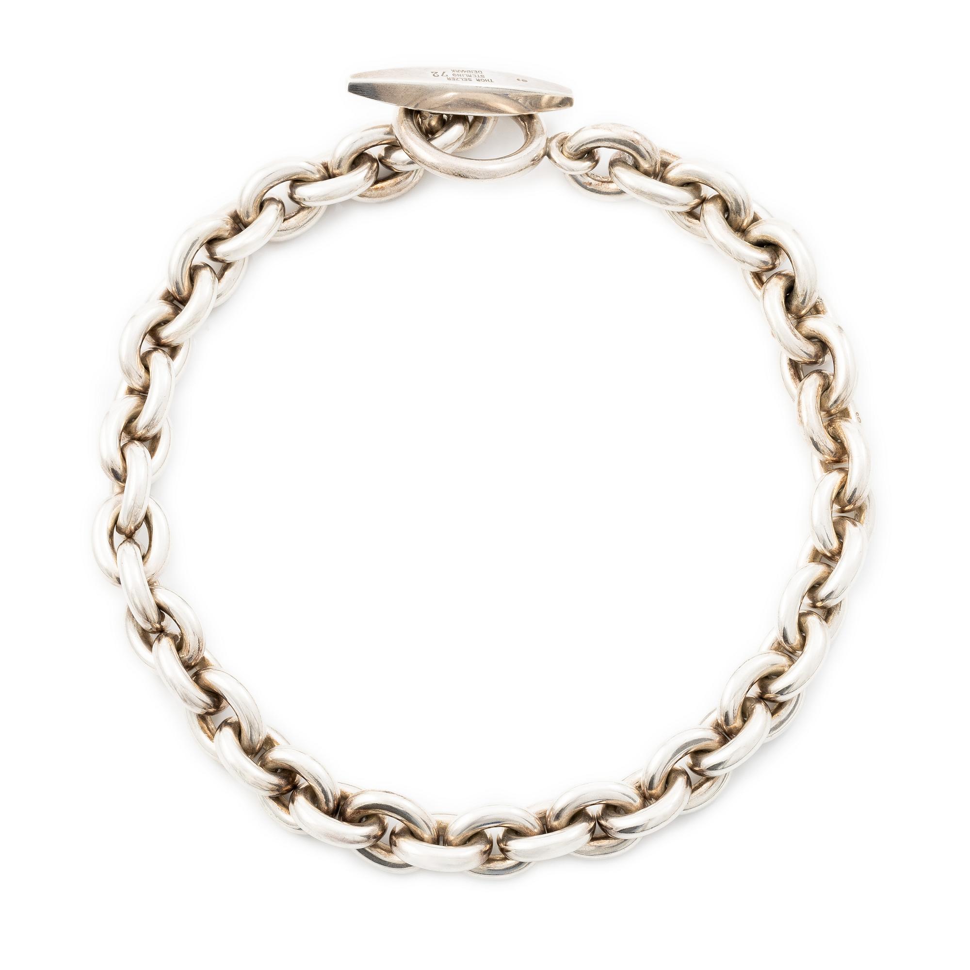 Thor Selzer, collier, sterlingsilver, Danmark.
