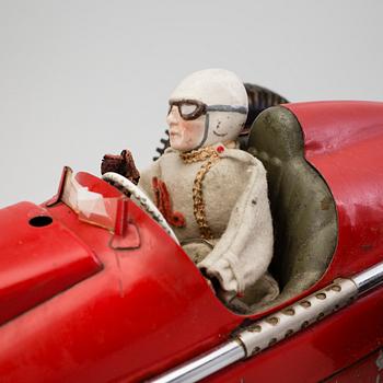 A gas powered tinplate Domo Maserati, Italy, ca 1948.