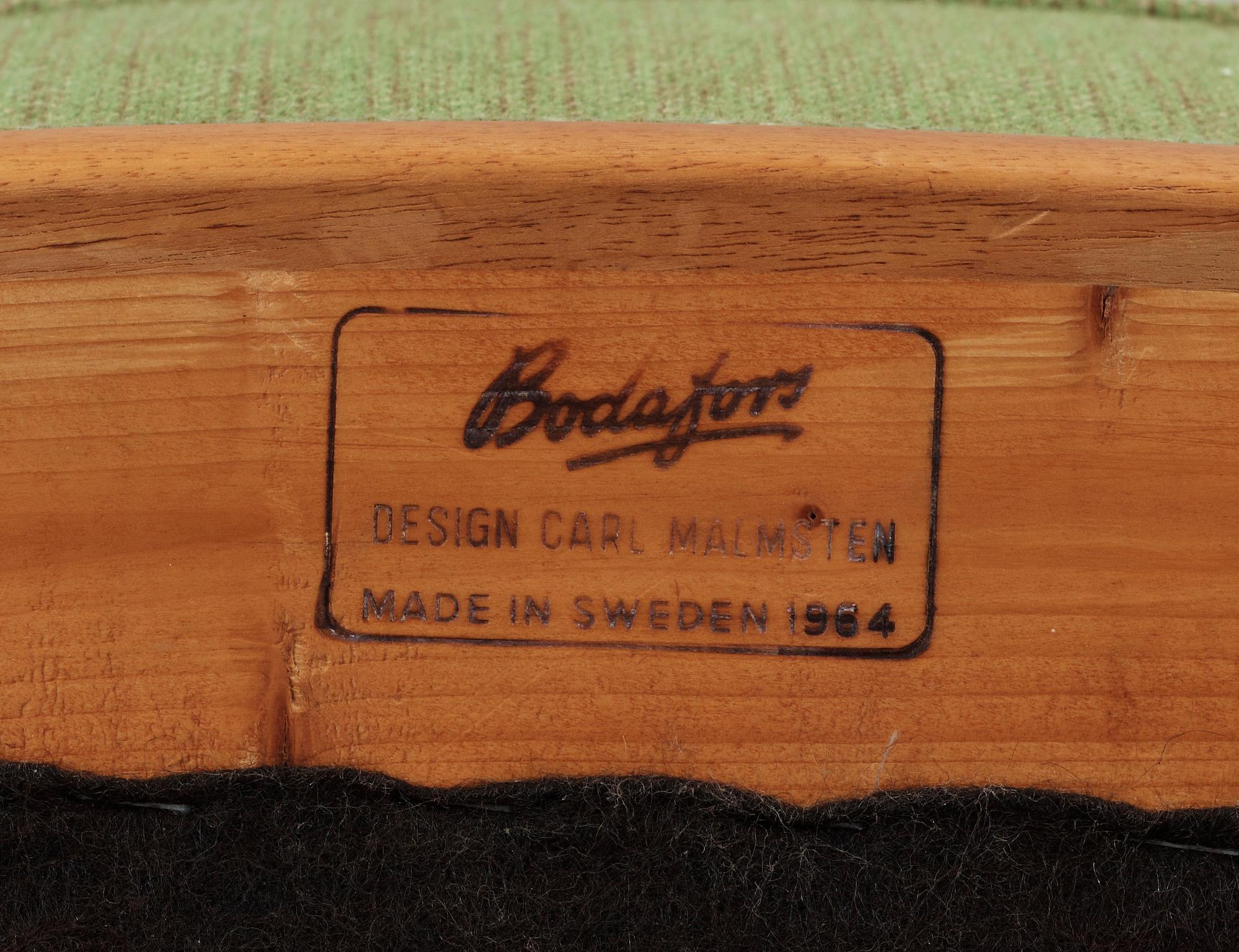 FÅTÖLJ, "Vår Fru", Carl Malmsten, Bodafors.