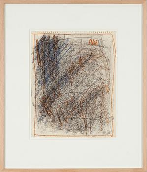 Eddie Figge, pastel on paper, signed and dated 1964.