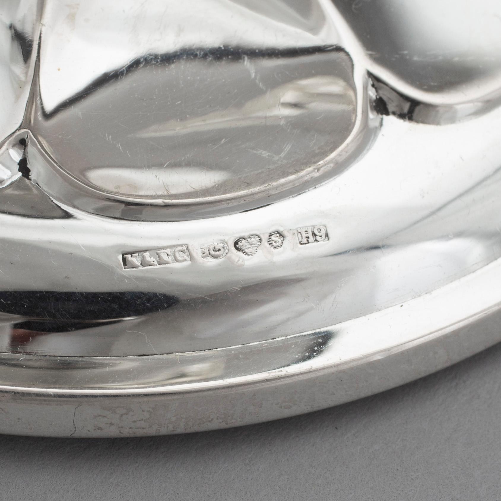 LJUSSTAKAR, 6 st, silver, Ceson, Göteborg 1958 och 1959.