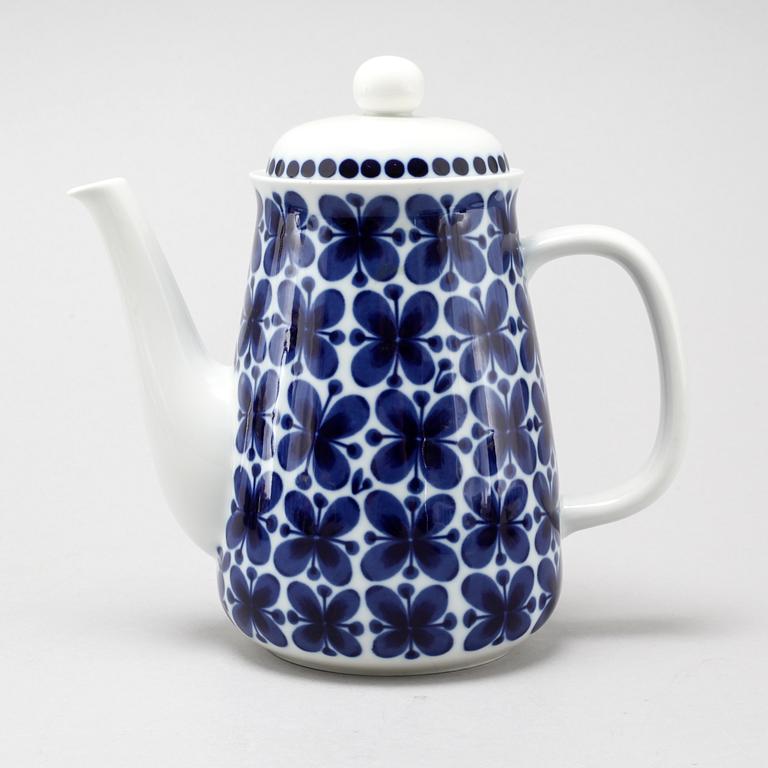 44 pieces of porcelain tableware by Marianne Westman, model "Mon Ami", for Rörstrand, 20th century.
