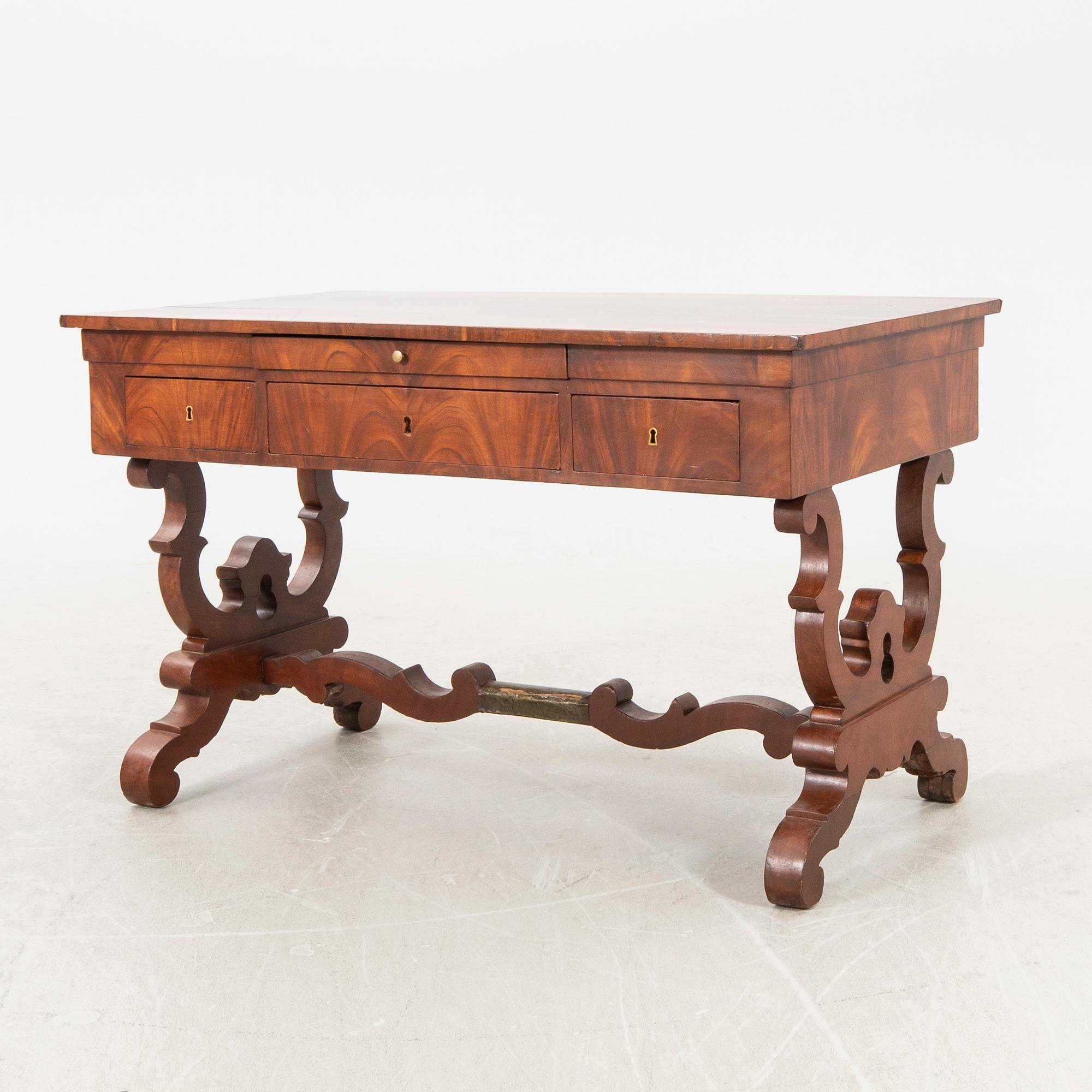 Desk from the second half of the 19th century.