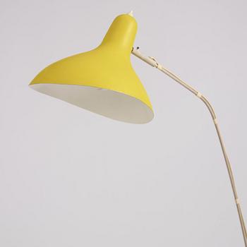 Bernard Schottlander, golvlampa 'Mantis', utförd på licens av Bergboms, Malmö 1950-tal.