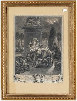 GRAVYRER, 3 st. 1700-tal.
