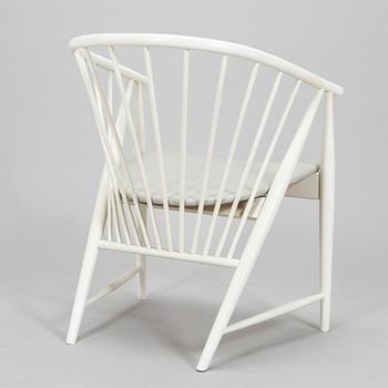 Sonna Rosén, karmstol/fåtölj "Solfjädern" 1950/60-tal AB Nässjö stolfabrik.