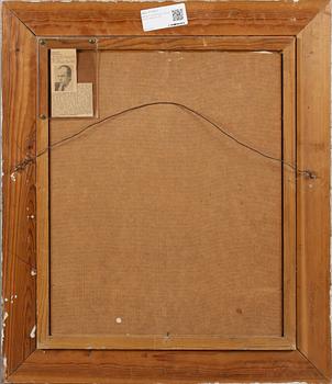 RUDOLF GOWENIUS, olja på pannå, signerad.