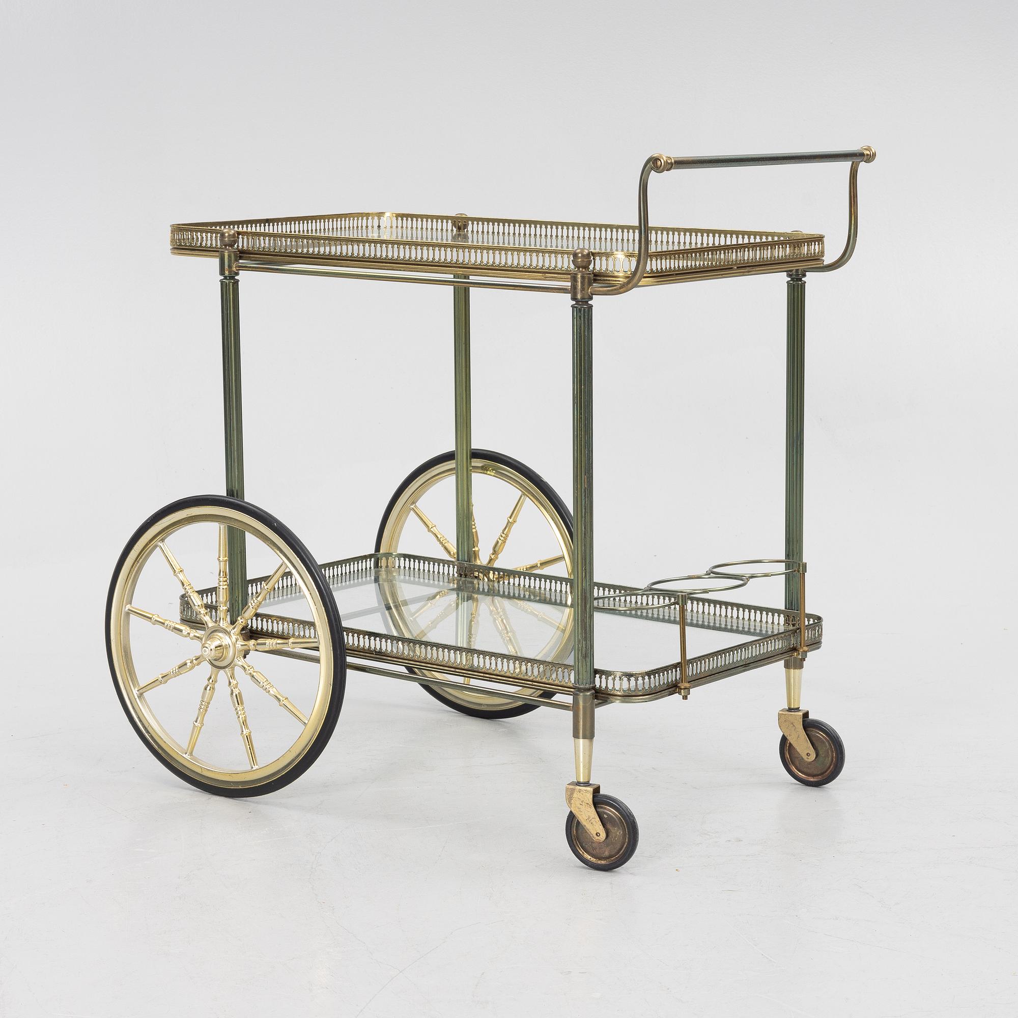 Serveringsvagn, 1900-talets senare del.
