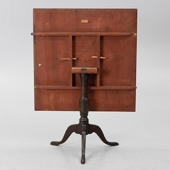 Lars Lindell, gate-leg table, Köping, first half of the 19th century.