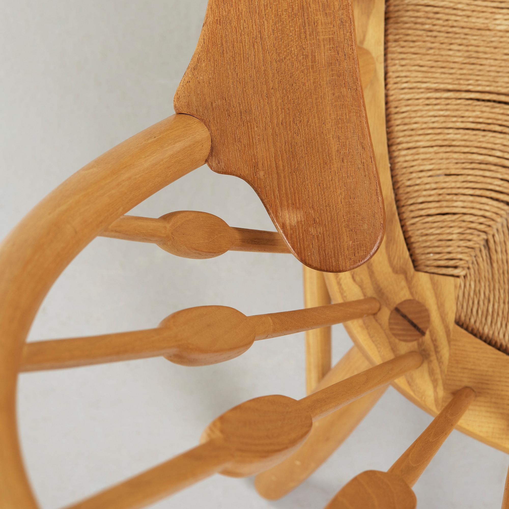 HANS J WEGNER, karmstol "Peacock chair", Johannes Hansen, Danmark.