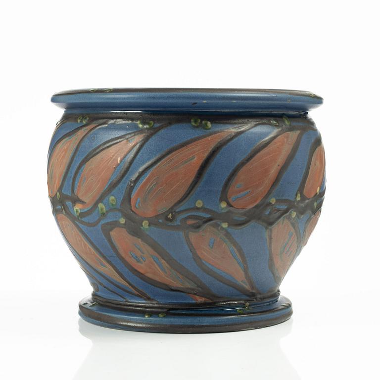 Flower pot, Herman Kähler, Denmark.