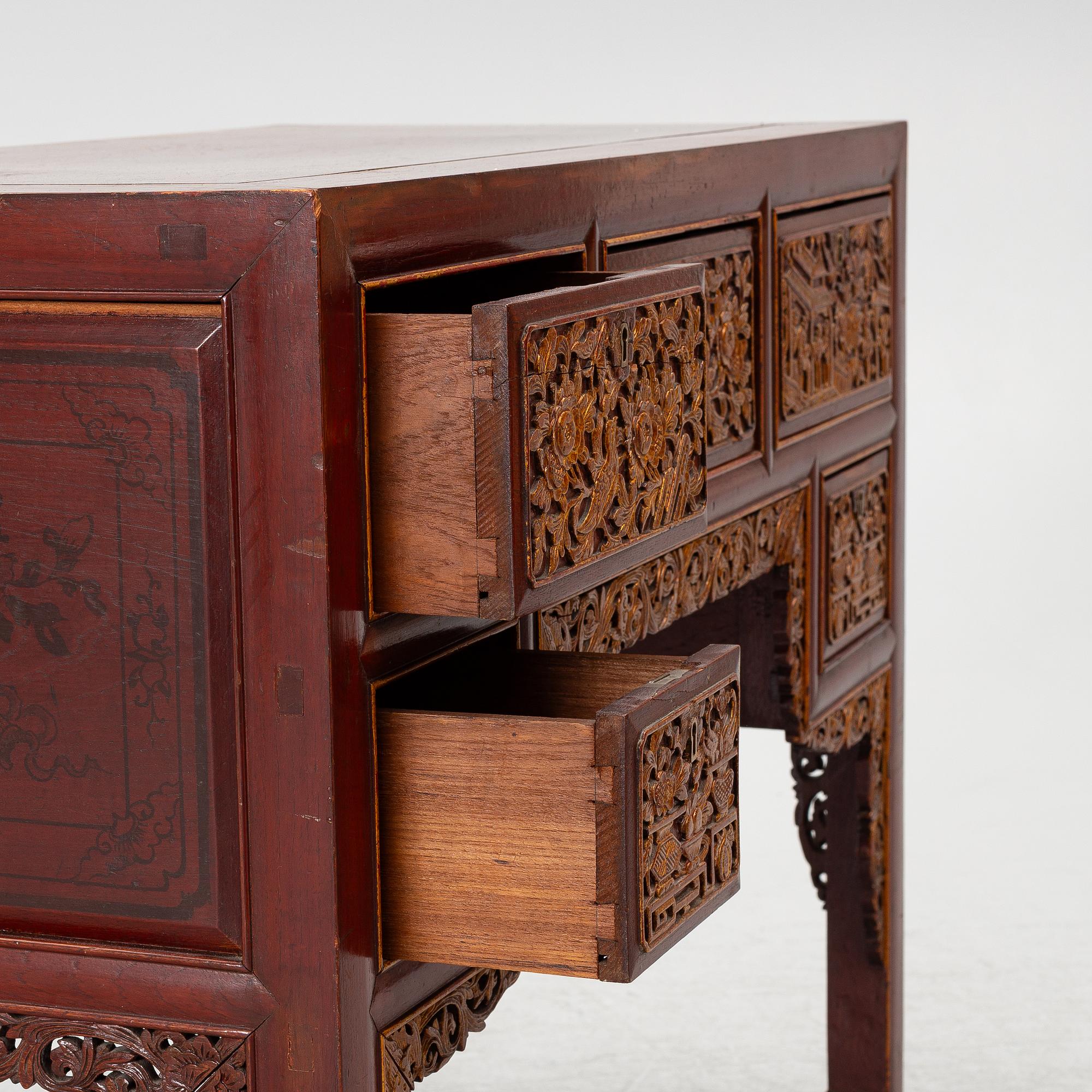 Skrivbord, Kina, 1900-talets första hälft.