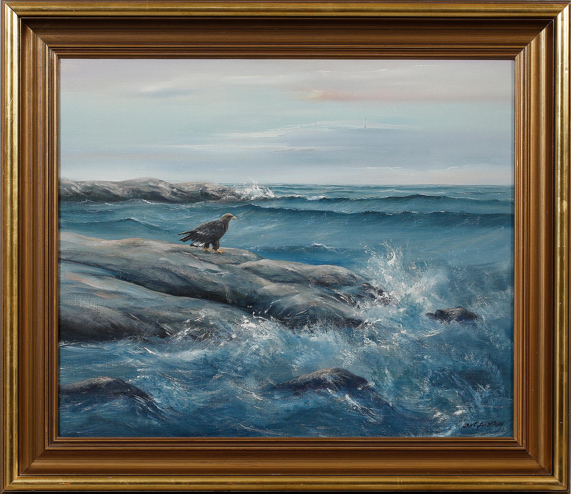 ARNE ANDERSSON,  olja på duk, signerad.