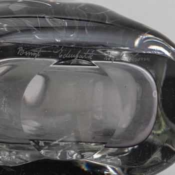 Bengt Edenfalk, vas, glas, Royal Krona. Signerad.