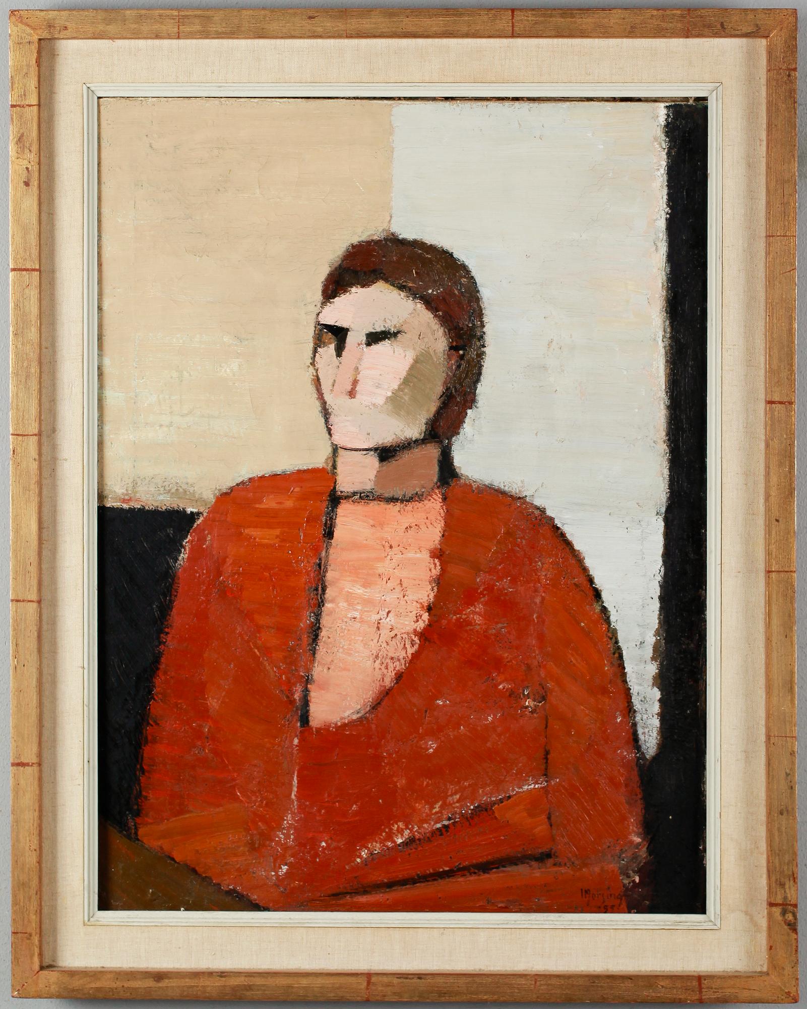 IVAR MORSING, oil on canvas, signed and dated -59.