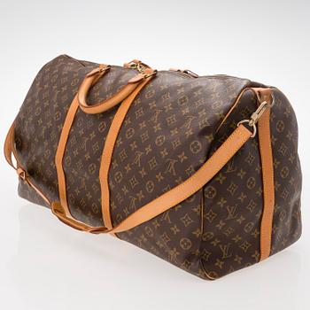 LOUIS VUITTON, Monogramcanvas Keepall 60 Bandoulière.