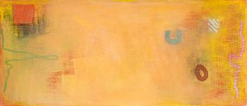 Robert Natkin, oil on canvas, staped and numbered verso.
