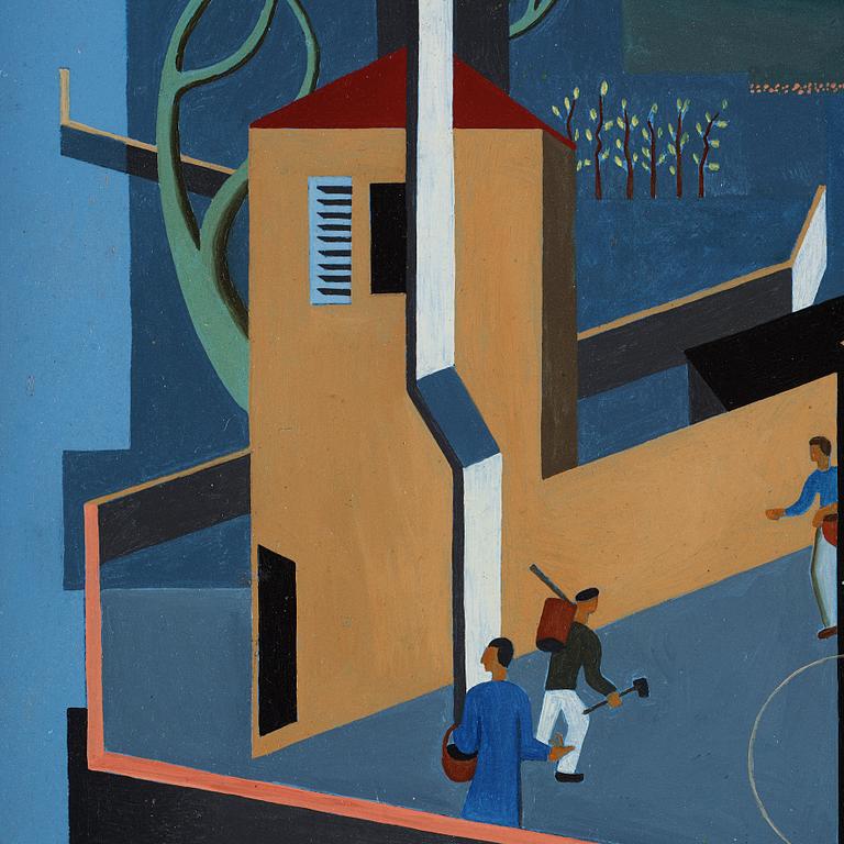 Erik Olson, "Aftonlandskap".