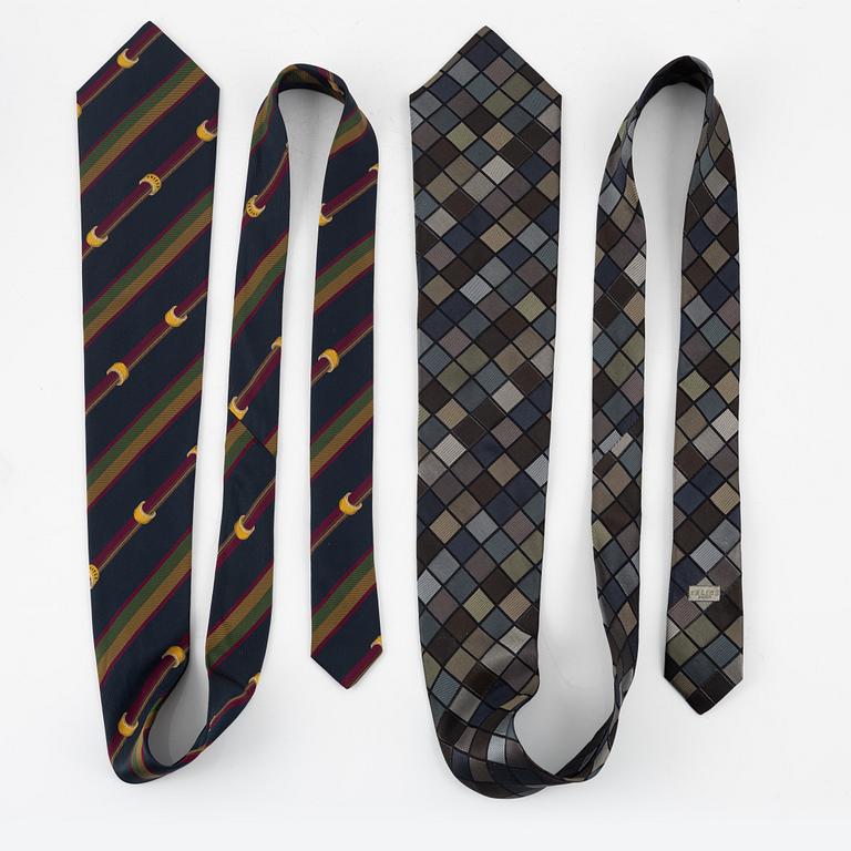 Céline, silk ties, 5 pcs.