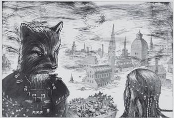 Ernst Billgren, "Vid vägens slut".