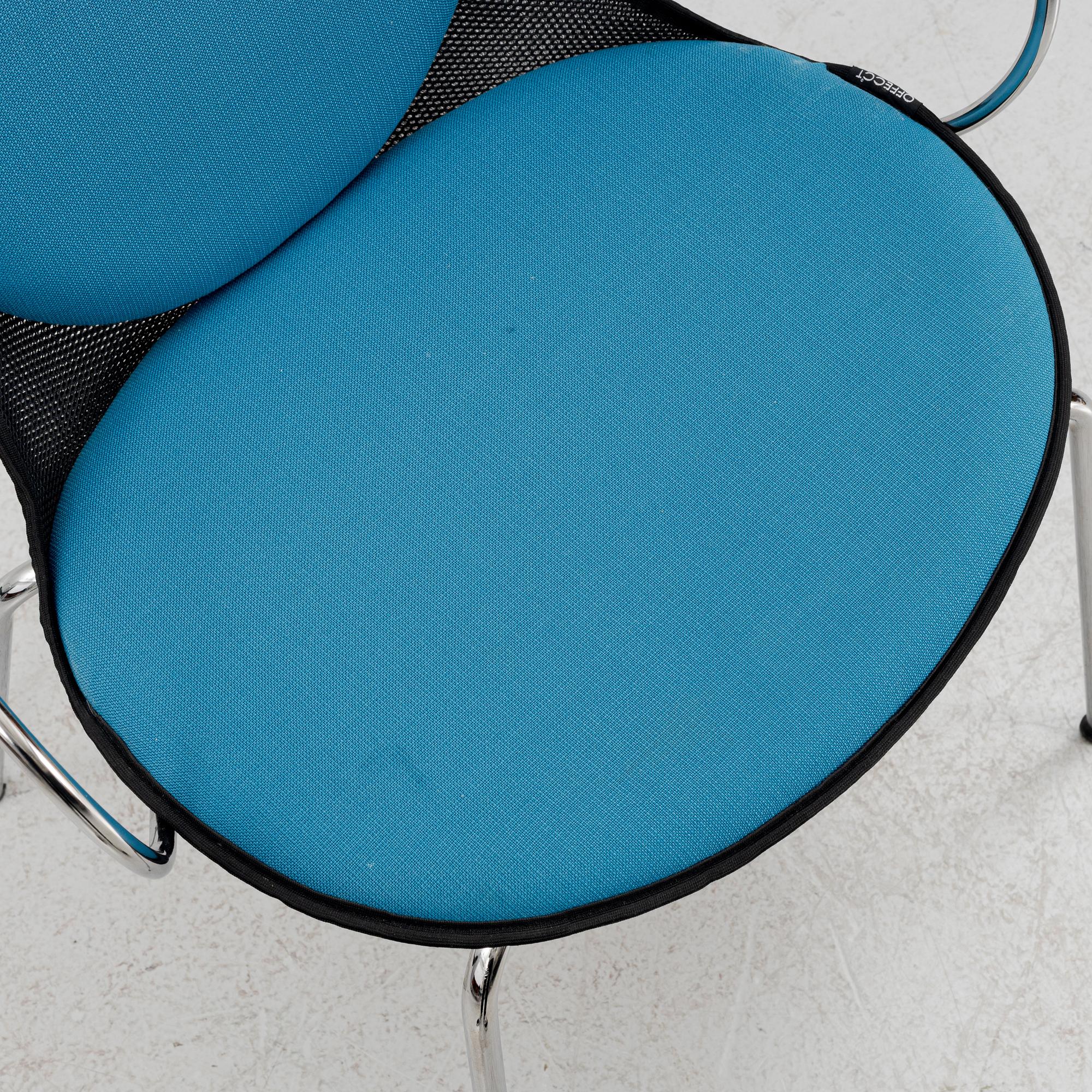 A set of six chairs, Offecct, 21st Century.
