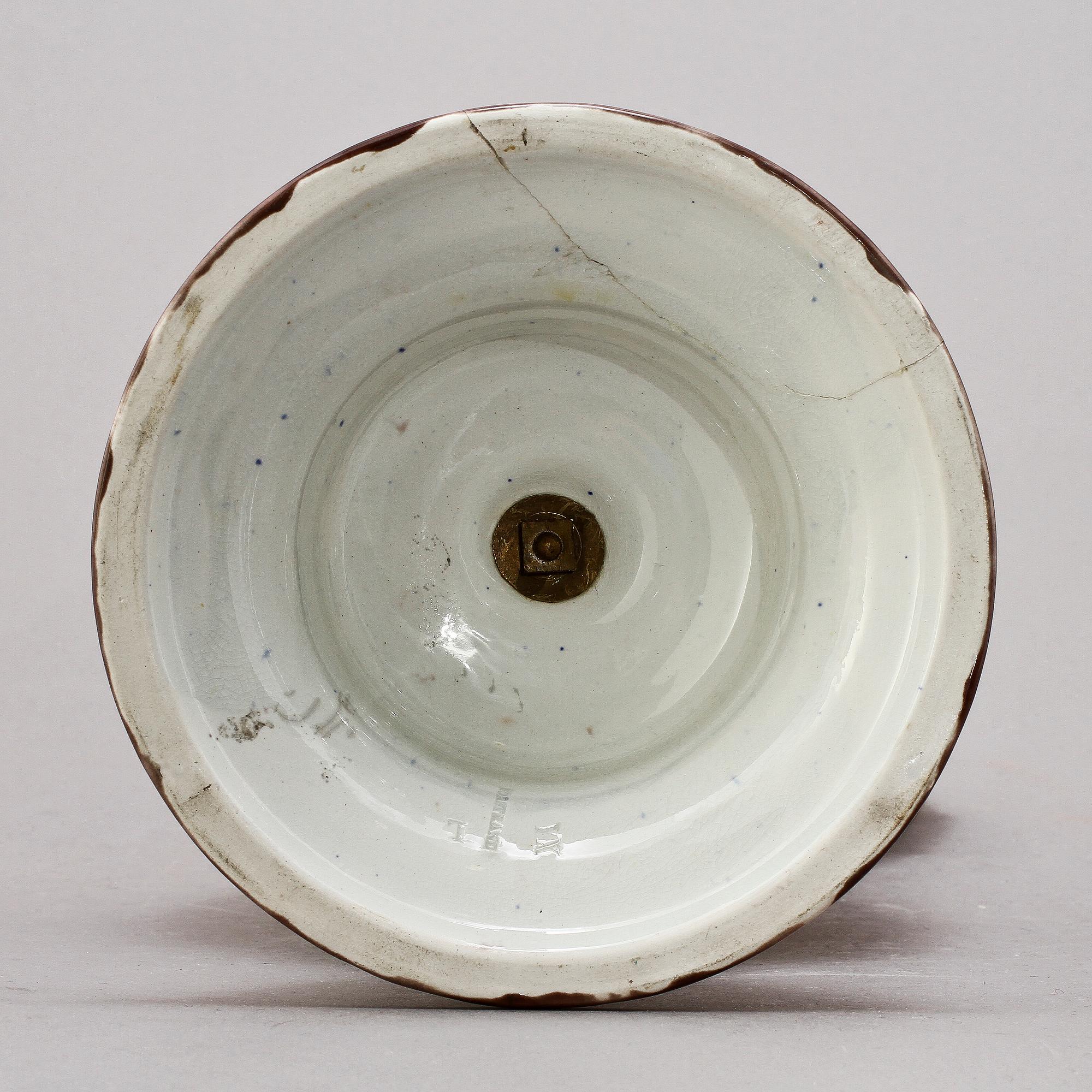 KANNA, majolika, Rörstrand 1800-talets slut.