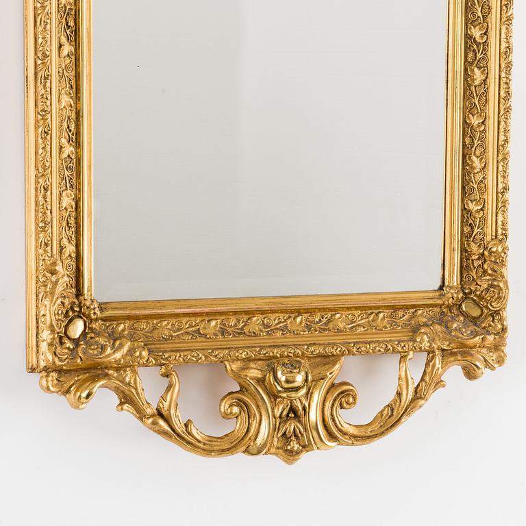 A late 19th century mirror.