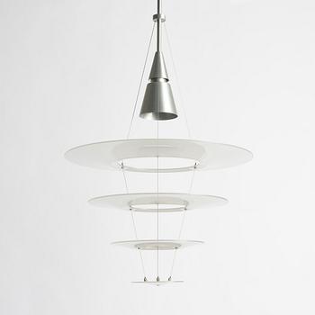 Shoichi Uchiyama, taklampa, "Enigma", Louis Poulsen, Danmark, sent 1900-tal.