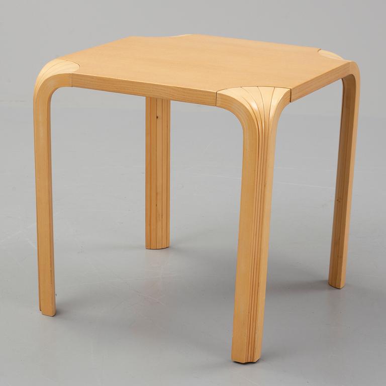 Alvar Aalto, model X601 stool, Artek, Finland.