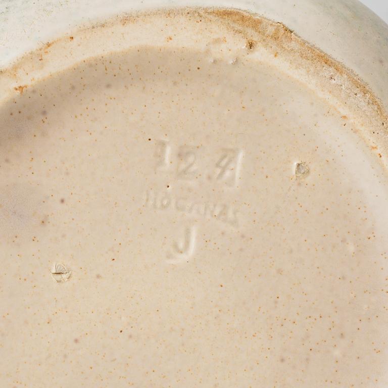 A Höganäs glazed ceramic vase, Jugend, beginning of 20th century.