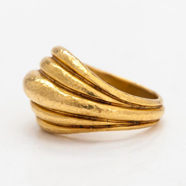 Ilias Lalaounis, ring, 18K guld, Grekland.