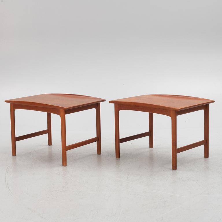 Folke Olsson, side table/coffee table, a pair, Bra Bohag, model Frisco, Tingströms, 1960s.