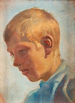 MICHAEL ANCHER, pannå, utförd 1900.