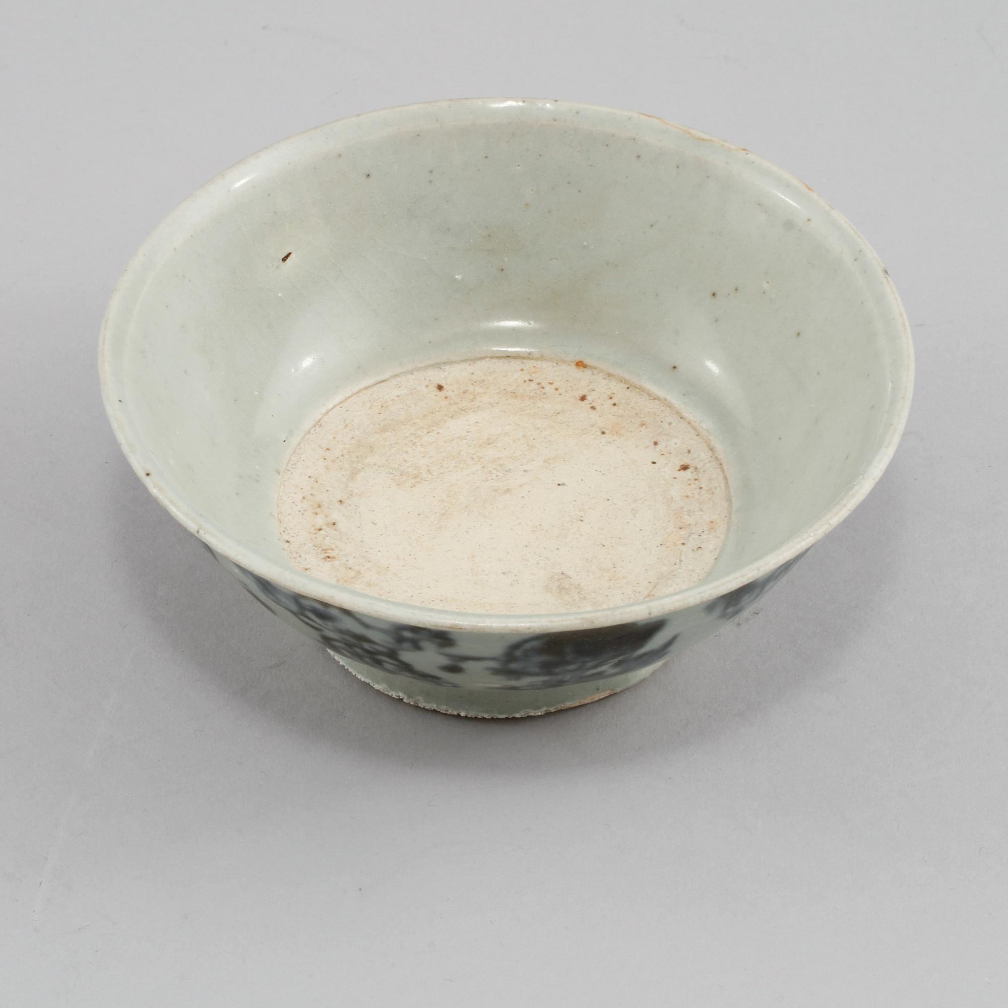 SKÅL, porslin, Kina, Ming (1368-1644).