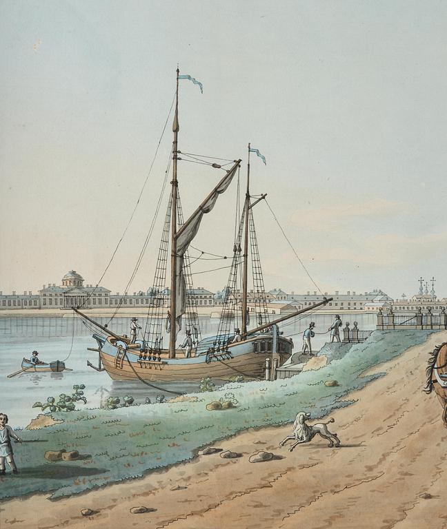 Benjamin Patersen (Paterson), ”Le Palais Imperiale de Tauride, et les environs à St Petersbourg”.