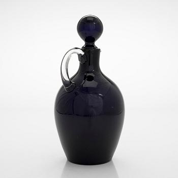 Saara Hopea, karaff med dricksglas, 19 st, modell 2501, Nuutajärvi Notsjö. Formgiven 1959.