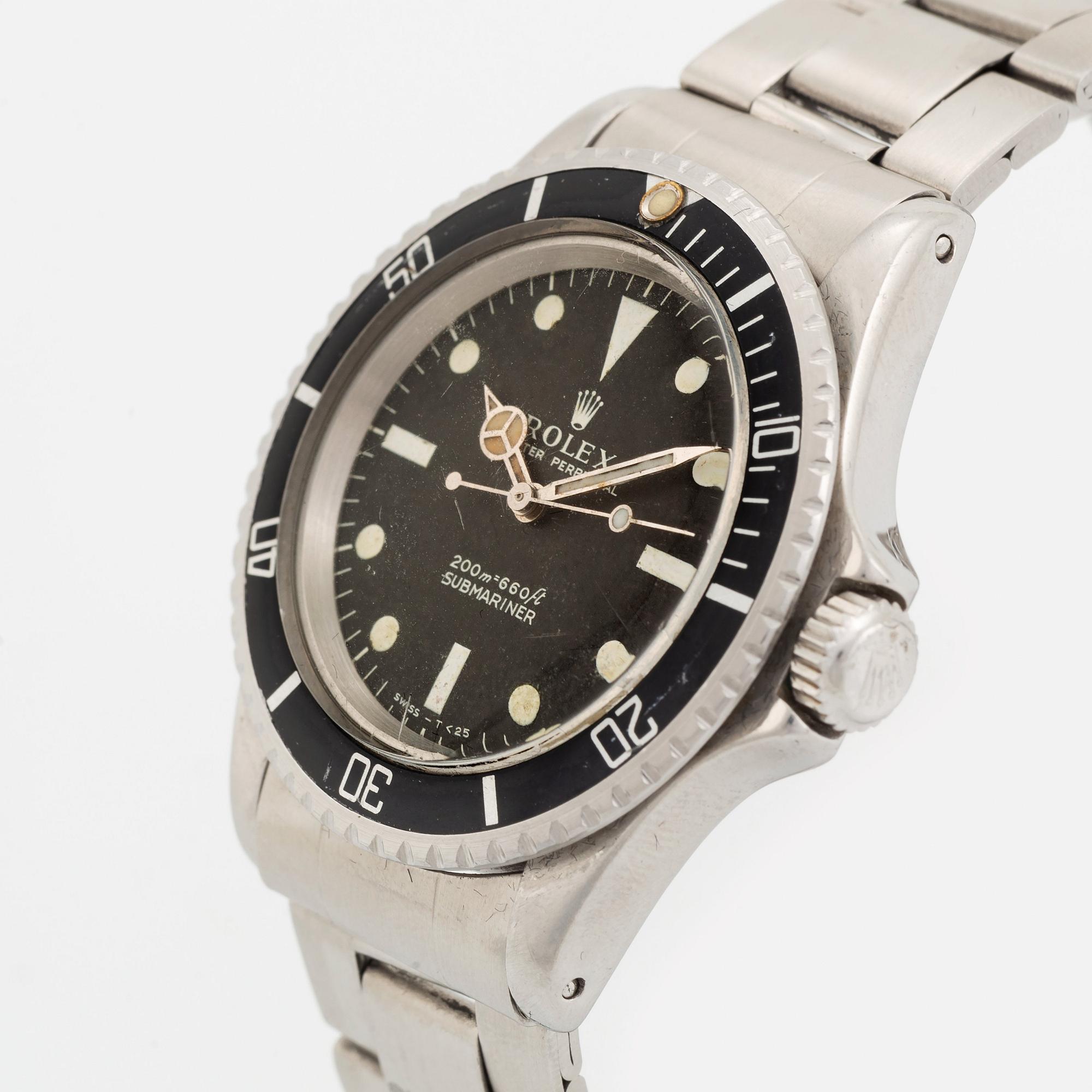 Rolex, Submariner, "Meters First", ca 1966.