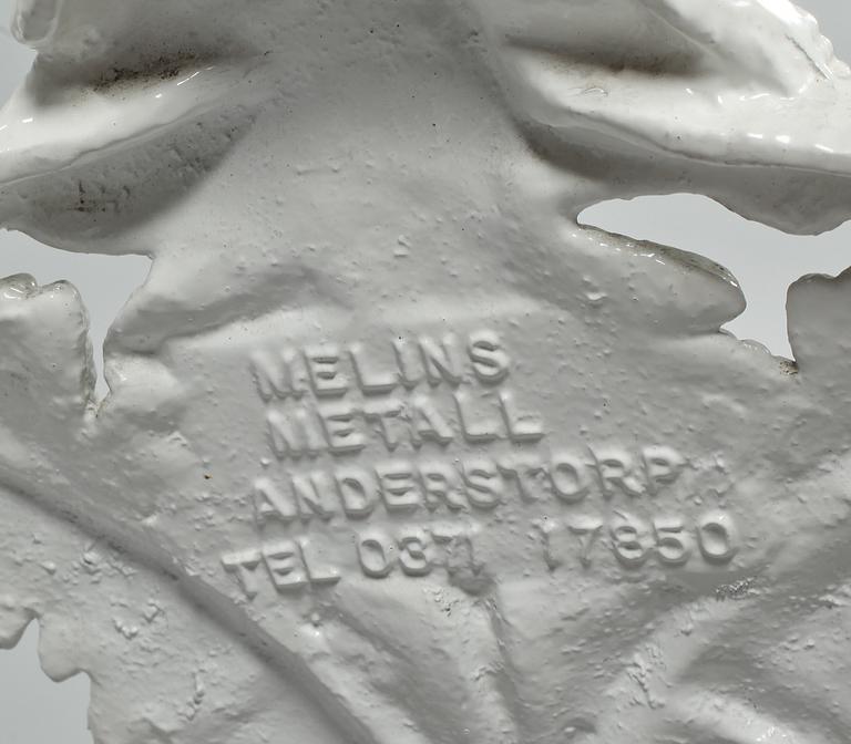 TRÄDGÅRDSSOFFA, Melins Metallgjuteri Anderstorp, 1900-talets andra hälft.