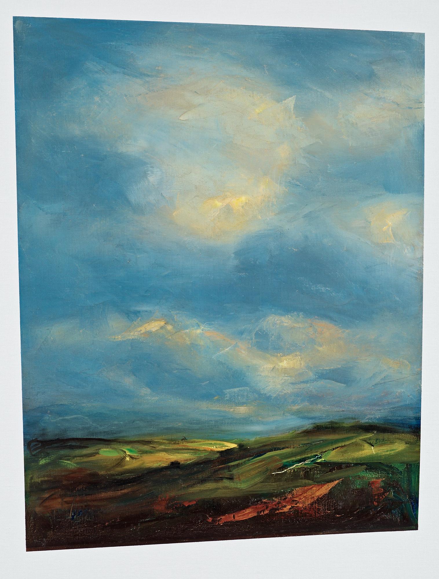 Peter Frie, "Some trees on July 6".