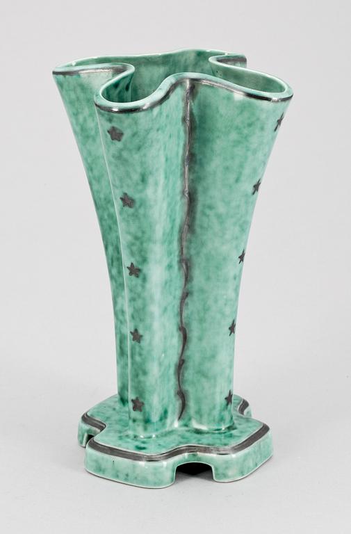 VAS, flintgods, "Argenta", Wilhelm Kåge, Gustavsberg.