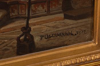 Frans Wilhelm Odelmark, Church interior.